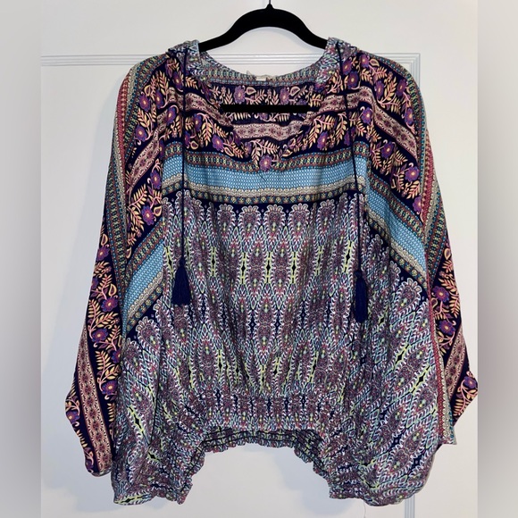 Umgee Boho Floral Top - Picture 6 of 15